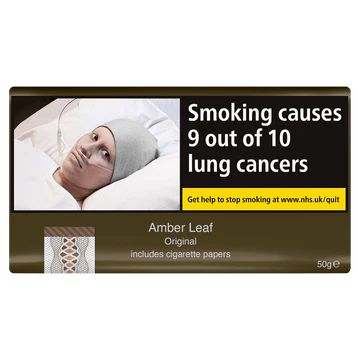 Amber Leaf Original Hand Rolling Tobacco - 50g Pouch
