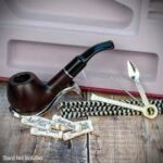 Smoke-King Pipe Smoker's Starter Kit - Straight Briar Pipe